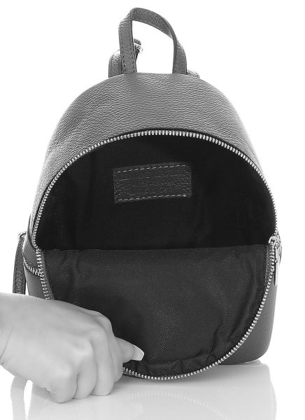 Echtleder Rucksack in trendigen Farben R200 (schwarz)